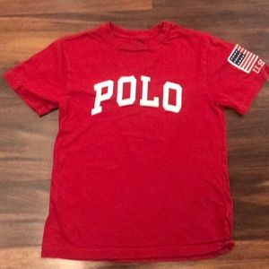 Boys Red Ralph Lauren T shirt